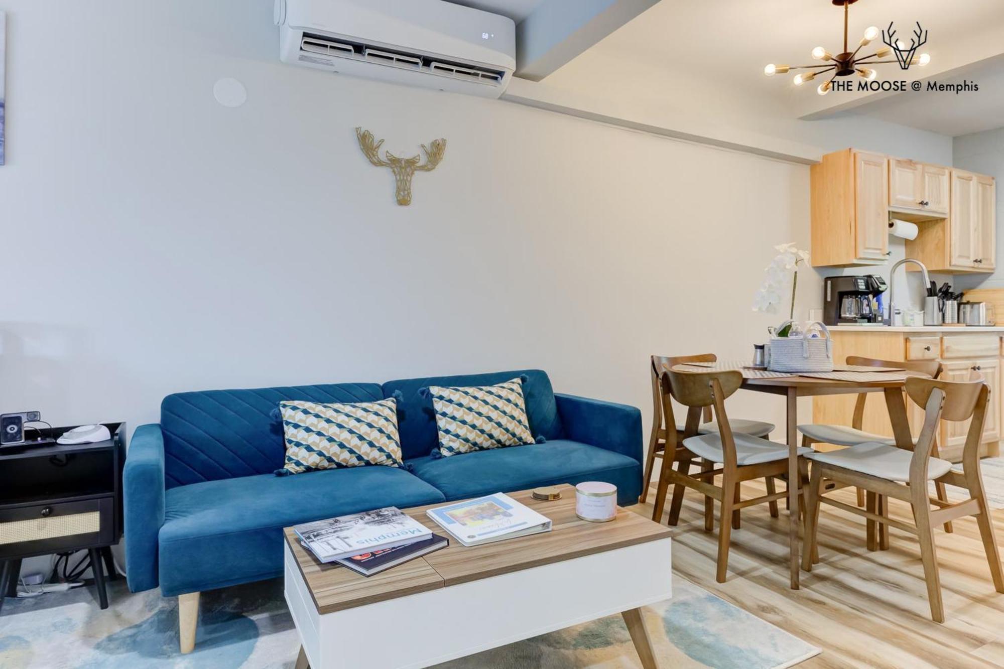 The Moose #11 - Luxe Modern Loft With King Bed, Free Parking & Wi-Fi Apartment Memphis Bagian luar foto