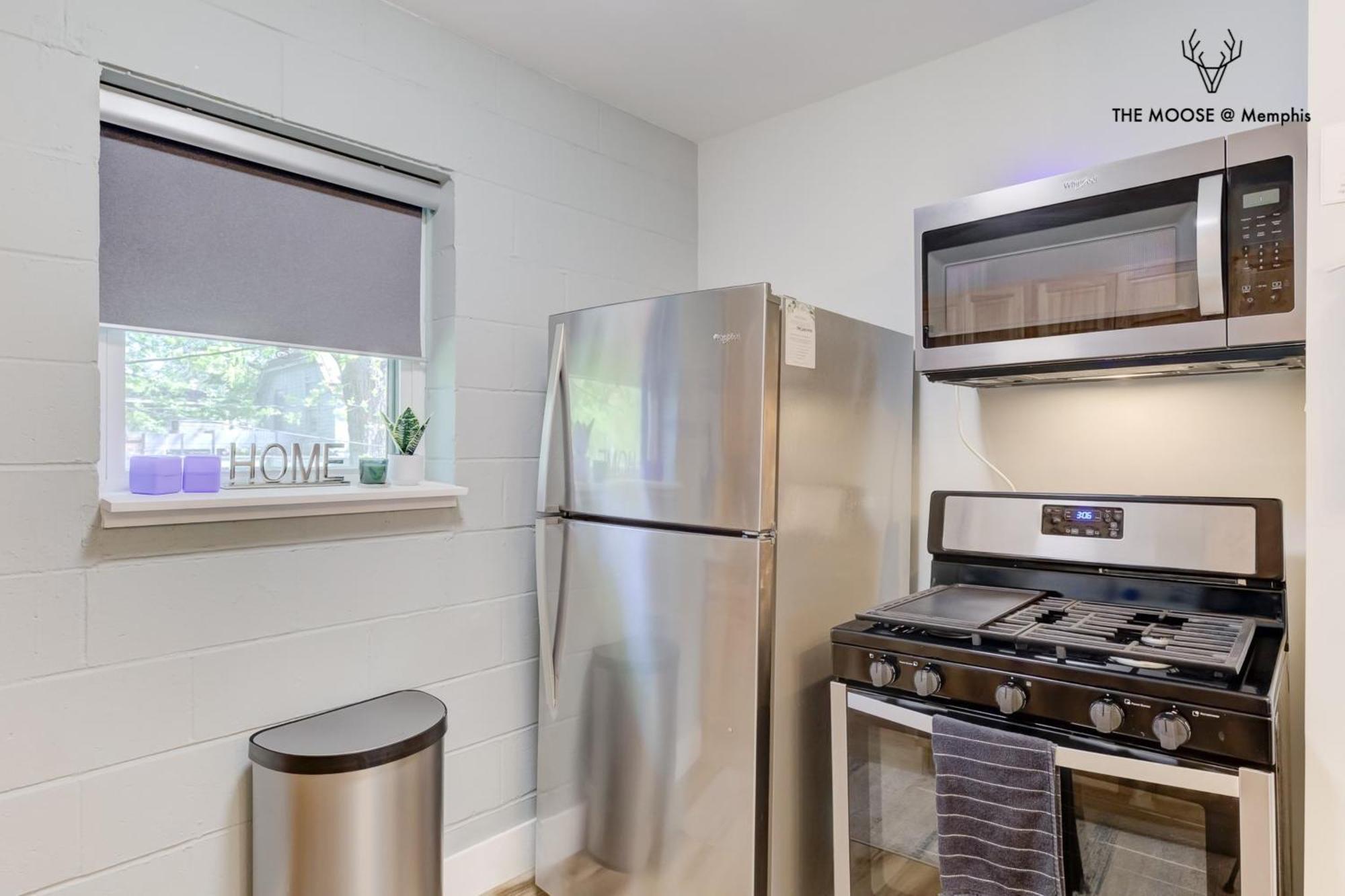 The Moose #11 - Luxe Modern Loft With King Bed, Free Parking & Wi-Fi Apartment Memphis Bagian luar foto