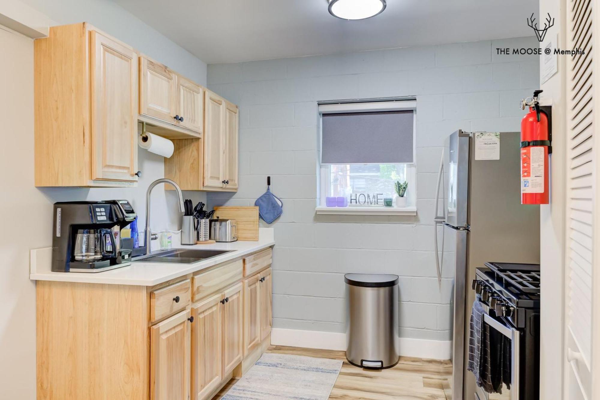 The Moose #11 - Luxe Modern Loft With King Bed, Free Parking & Wi-Fi Apartment Memphis Bagian luar foto
