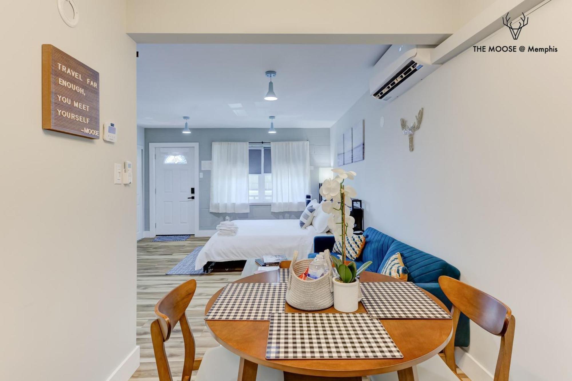 The Moose #11 - Luxe Modern Loft With King Bed, Free Parking & Wi-Fi Apartment Memphis Bagian luar foto